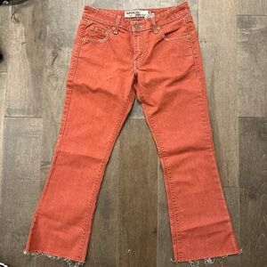 Levi's Women's Red Flare Jeans